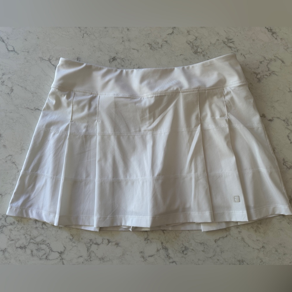 Fila Tennis Skirt with pleats - white - L